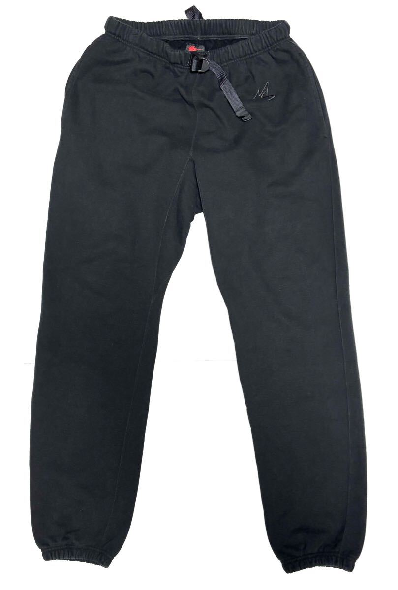 MASSES マシス スウェットパンツ ブラック 刺繍 黒 ジョガーパンツ S アメカジ 拍卖
