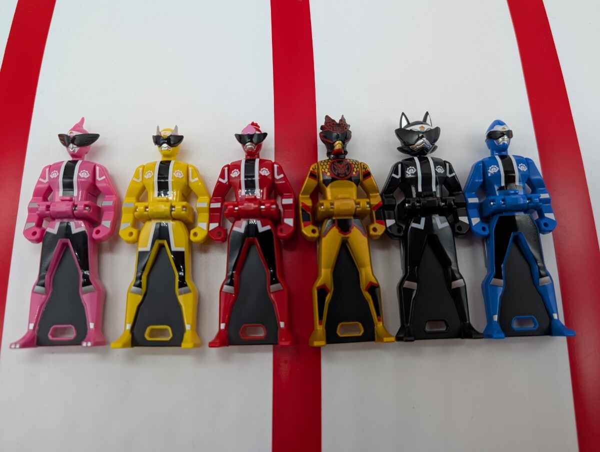 海賊戦隊ゴーカイジャー レンジャーキー MEMORIAL EDITION ドンブラザーズ 6体セット拍卖