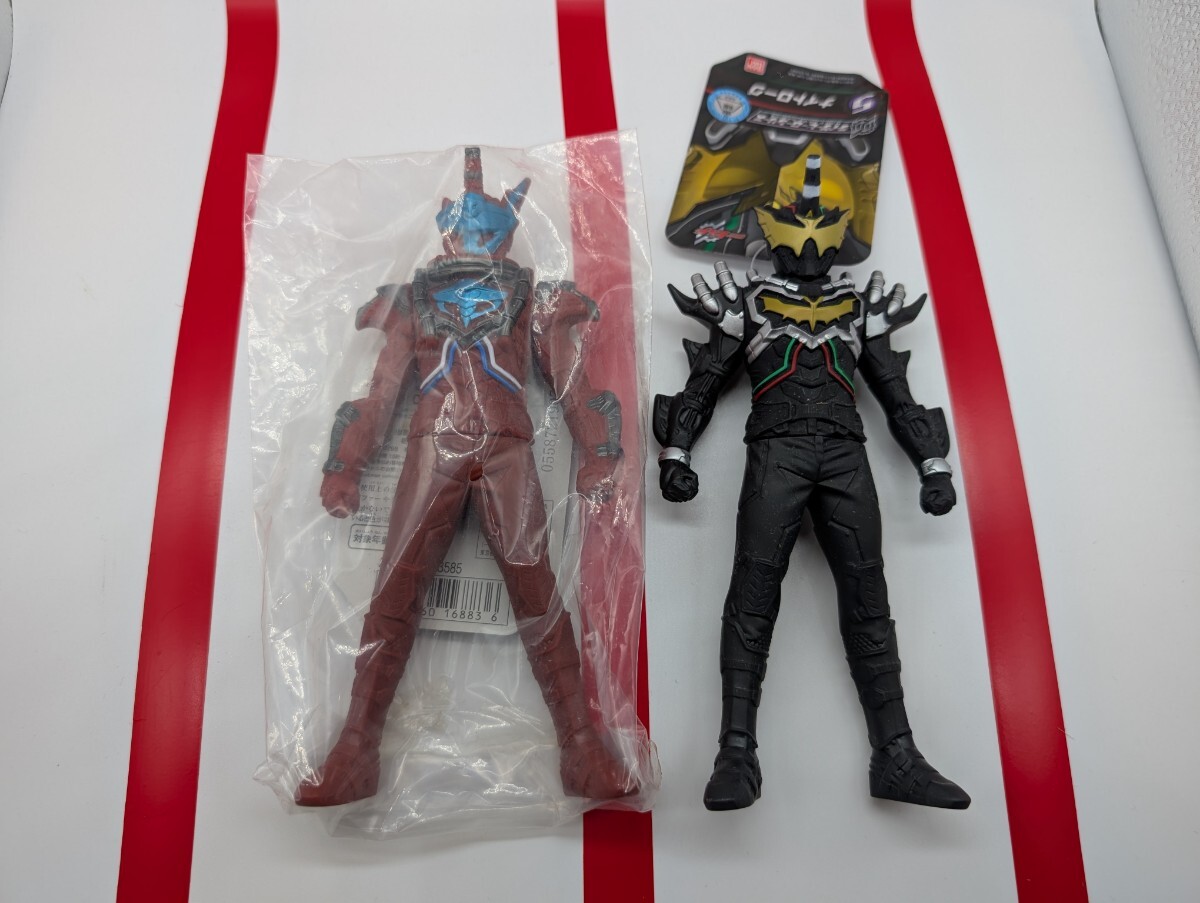 仮面ライダービルド ヒーローシリーズ ソフビ フィギュア ナイトローグ ブラッドスターク 2種セット拍卖