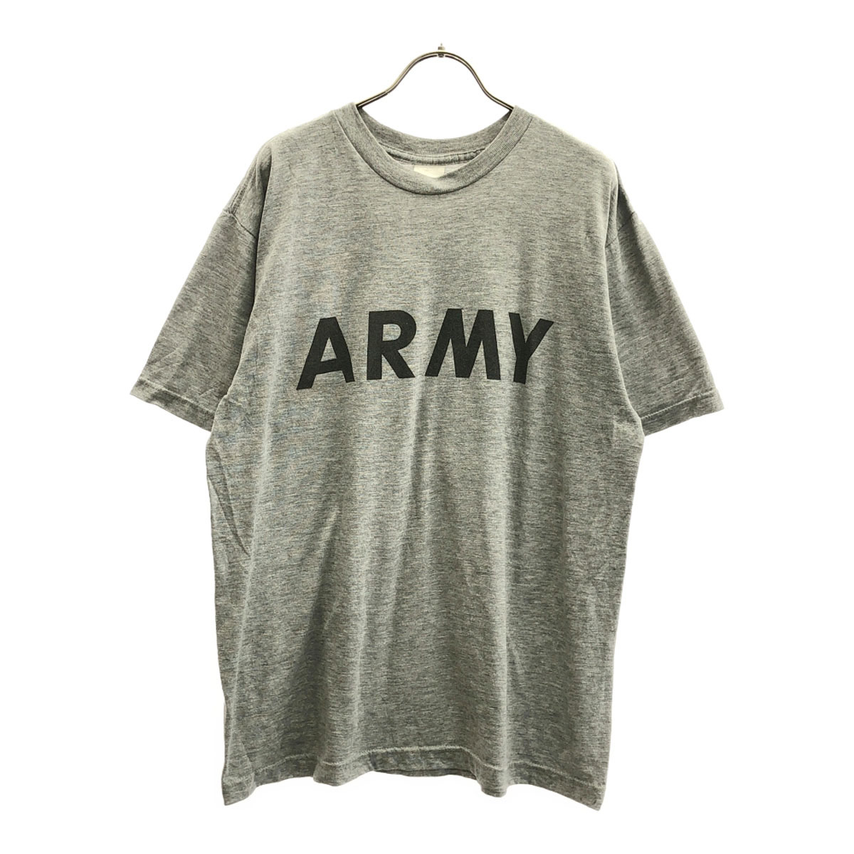 US ARMY アメリカ軍 90s 00s オールド プリント柄 半袖 Tシャツ グレー バックプリント メンズ拍卖