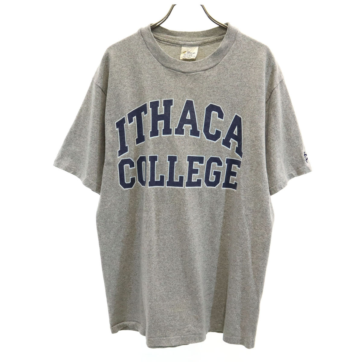 The Cotton Exchange ザコットンエクスチェンジ 90s USA製 オールド 半袖 Tシャツ M グレー シングルステッチ メンズ拍卖