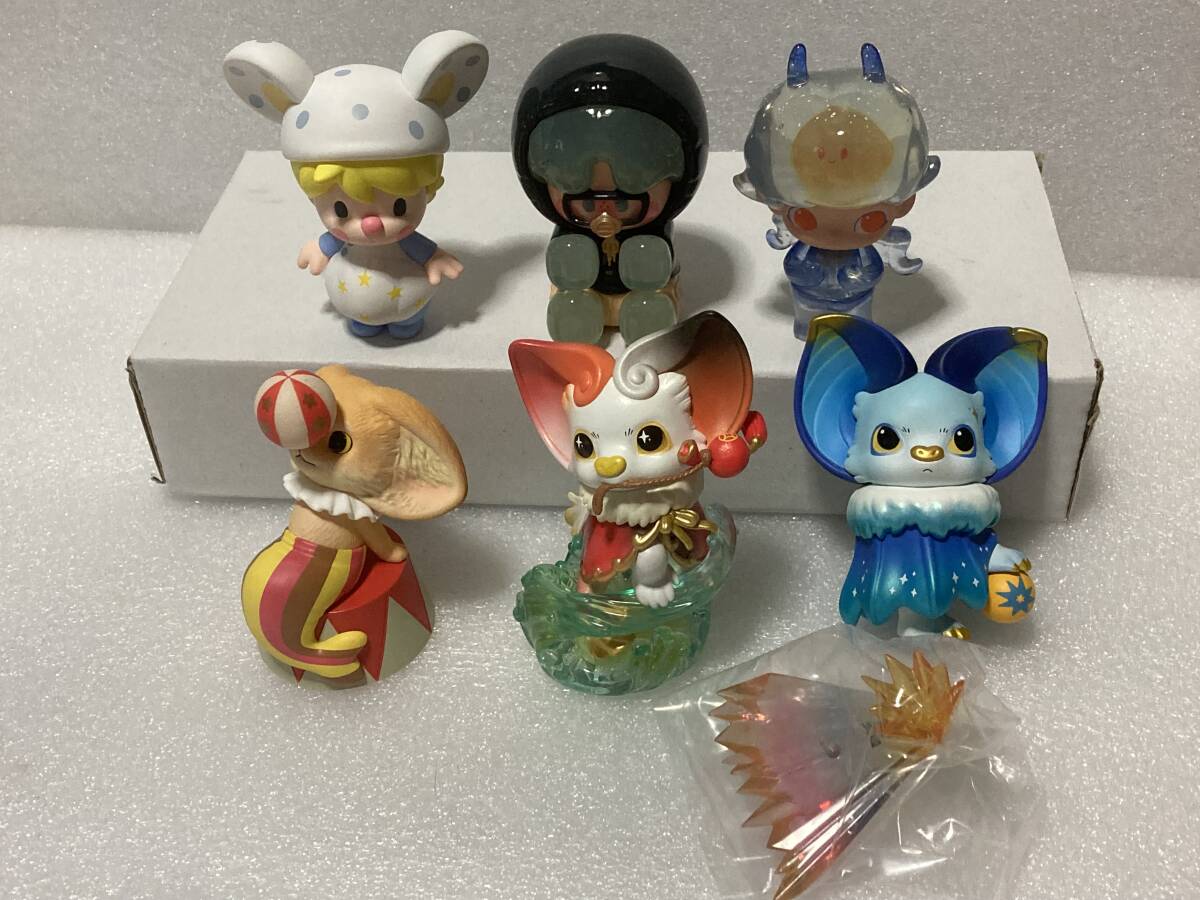 POPMART 6体セット ポップマート フィギュア ①拍卖