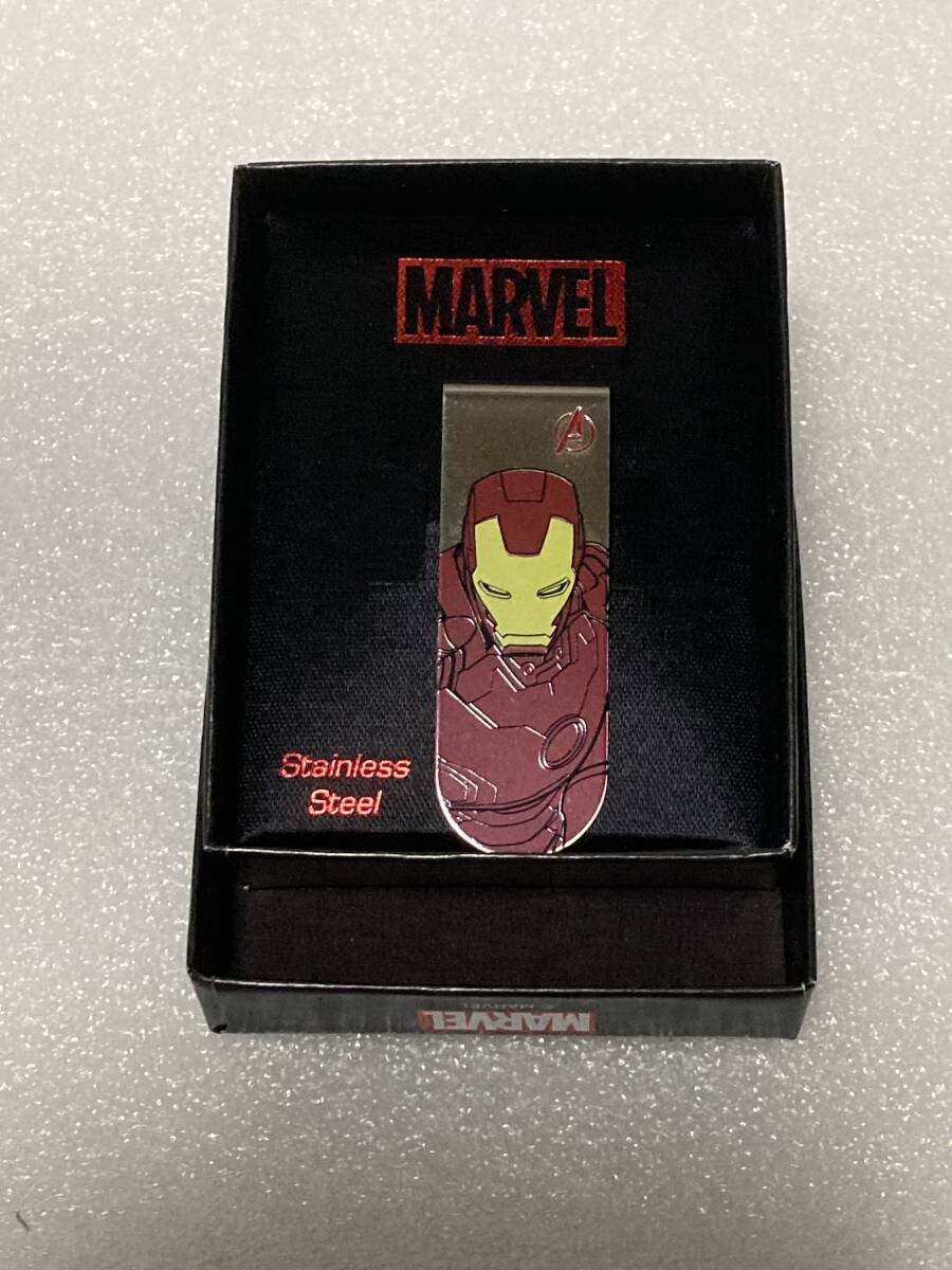 MARVEL マーベル アイアンマン マネークリップ拍卖