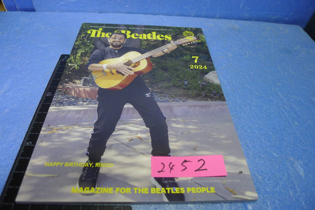 itk-2452 ザ・ビートルズクラブ「The Beatles」2024年(7月号) 即決あり拍卖