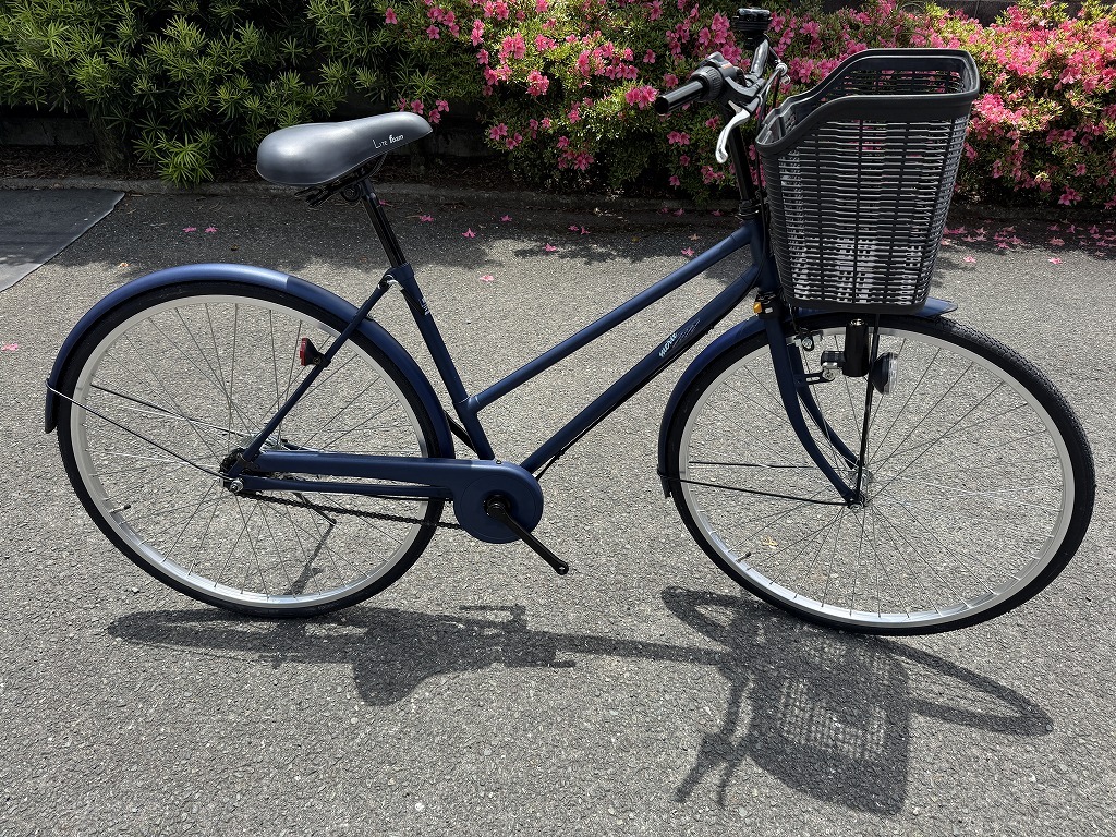 デッドストック☆丸石自転車 メリット 創業100周年謝恩モデル 27型内装4段 ピタロックⅡ 147cm~ 未使用車拍卖