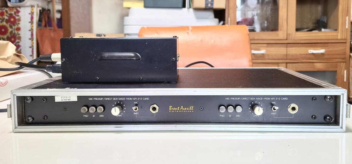 Brent Averill MIC PREAMP / DIRECT BOX MADE FROM API 312 CARD 最初期 国内正規輸入品 (検索 Neve Urei )拍卖
