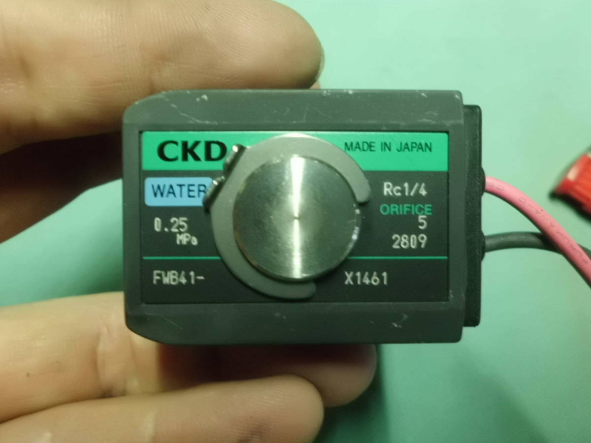 ソレノイドバルブ  電磁弁 CKD製 FWB41-X1463 DC24V拍卖
