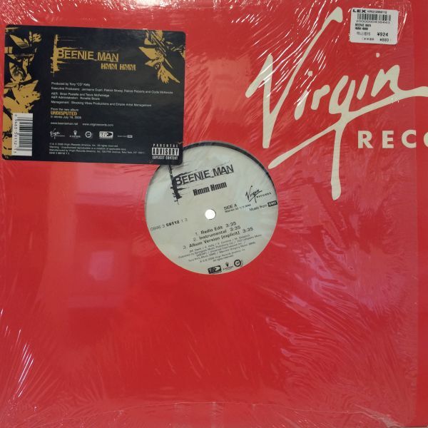 12inchレコード BEENIE MAN / HMM HMM拍卖