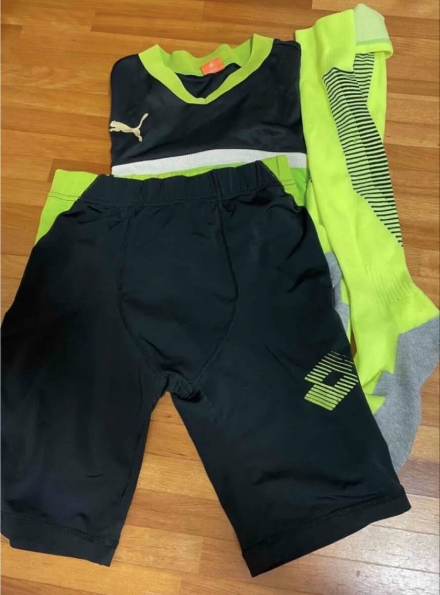 送料込☆ 【USED】サッカー Tシャツ パンツ ソックスセット PUMA Lotto拍卖