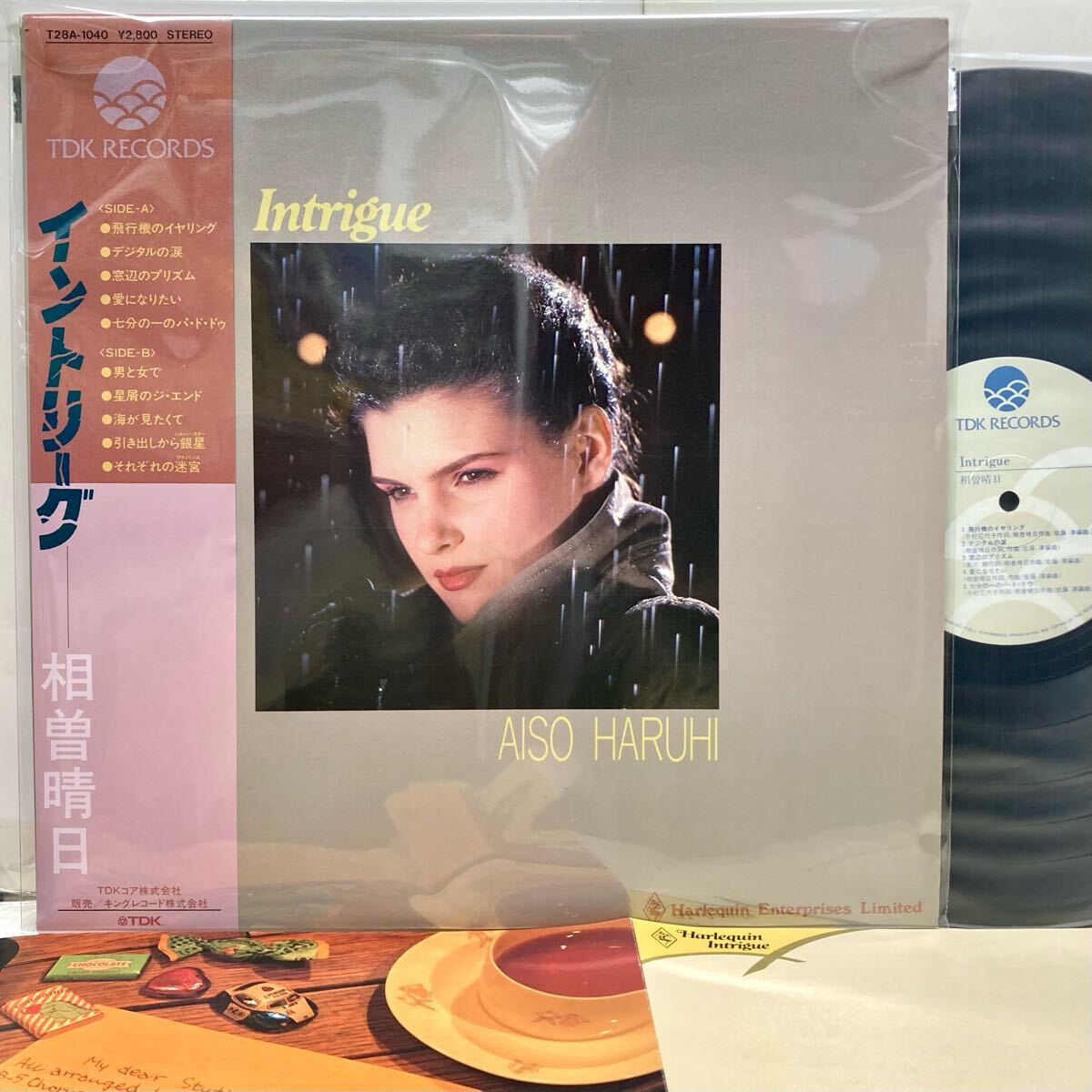 【極美品 帯付き】Intrigue イントリーグ / 相曽晴日 【LP アナログ レコード】拍卖