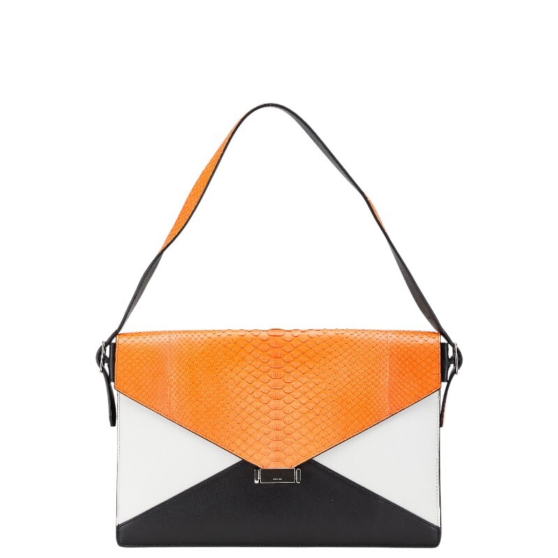 セリーヌ ワンショルダーバッグ マルチカラー レザー パイソン レディース CELINE 【中古】拍卖