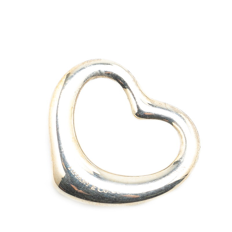 ティファニー オープンハート ペンダントトップ SV925 シルバー レディース TIFFANY&Co. 【中古】拍卖