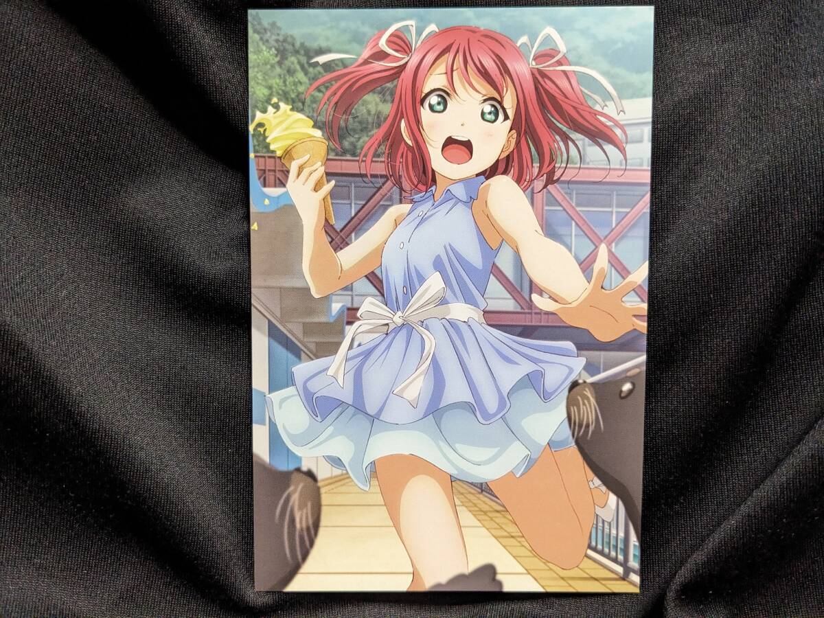 【送料無料】ラブライブサンシャイン 9周年 展覧会 「永久memories」物販ポストカード(黒澤ルビィ) Aqours 降幡愛 展示会拍卖