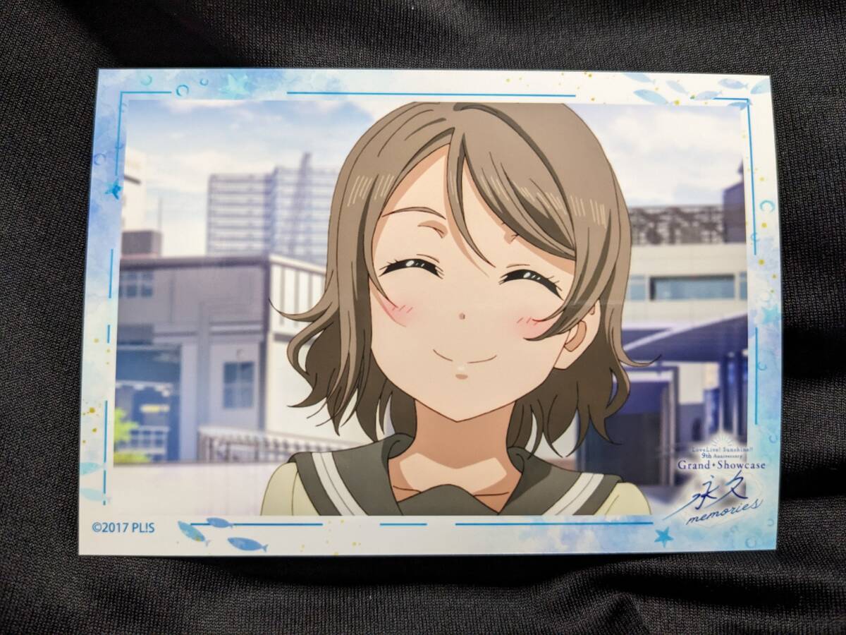 【送料無料】ラブライブサンシャイン 9周年 展覧会 「永久memories」展くじ ブロマイド(渡辺曜 A) Aqours 展示会 斉藤朱夏拍卖