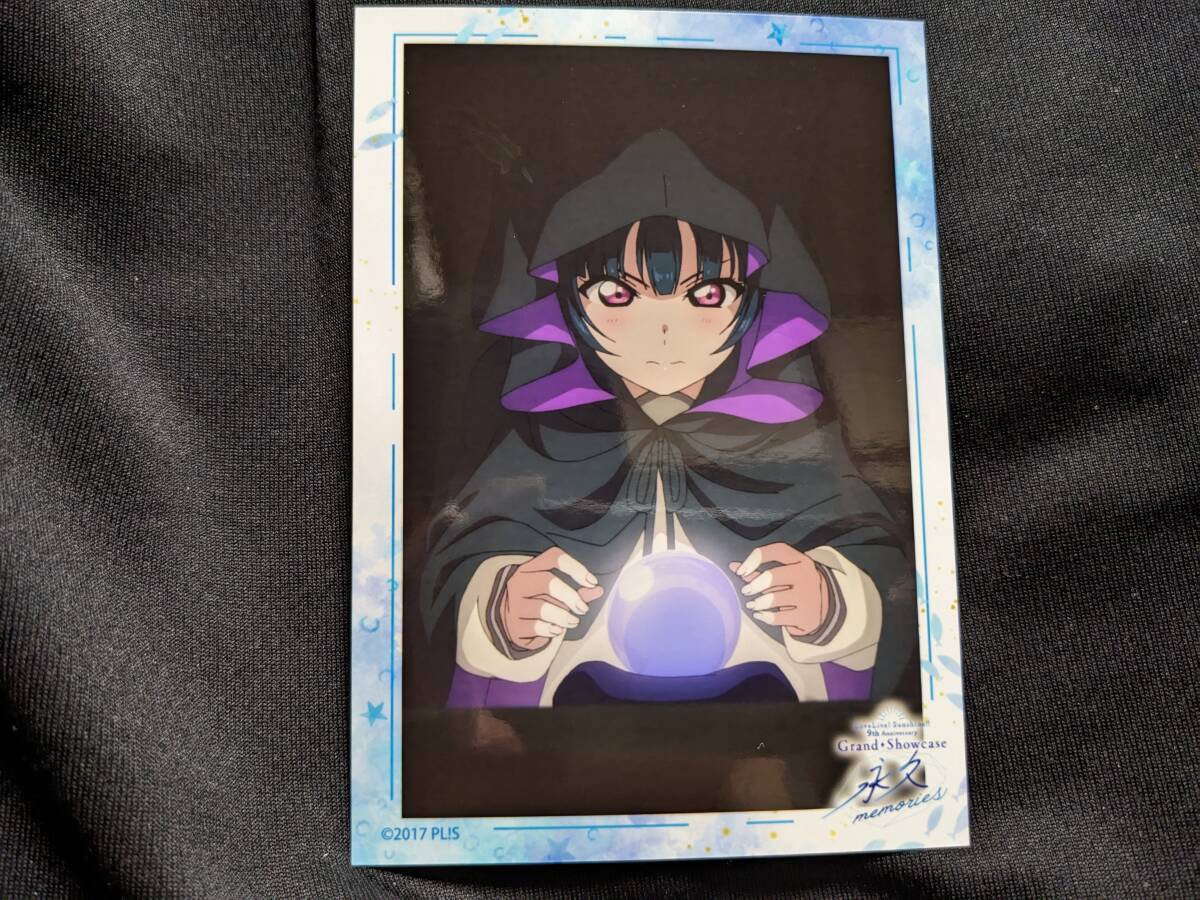 【送料無料】ラブライブサンシャイン 9周年 展覧会 「永久memories」展くじ ブロマイド(津島善子 A) Aqours 展示会 小林愛香拍卖