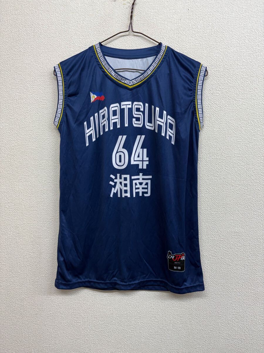FY12 HIRATSUKA バスケユニフォーム ネイビー レディースM バスケットボール拍卖