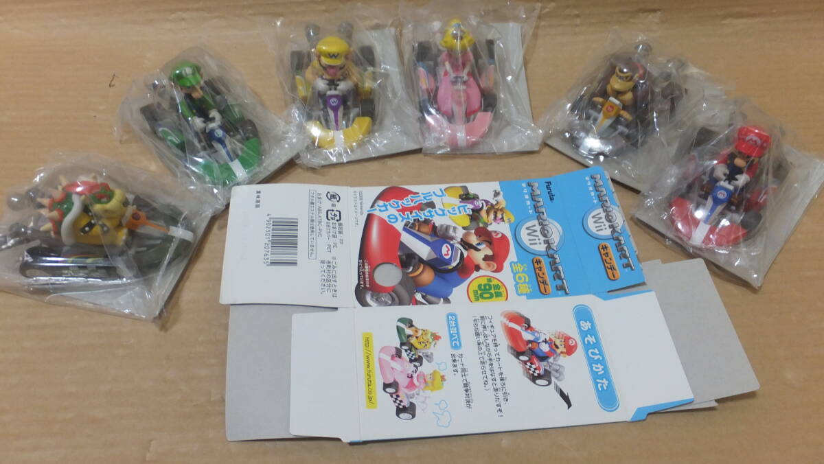 ★超希少!!Furuta マリオカート 全長約90mm 全6種コンプリート キャンデー無し ★拍卖