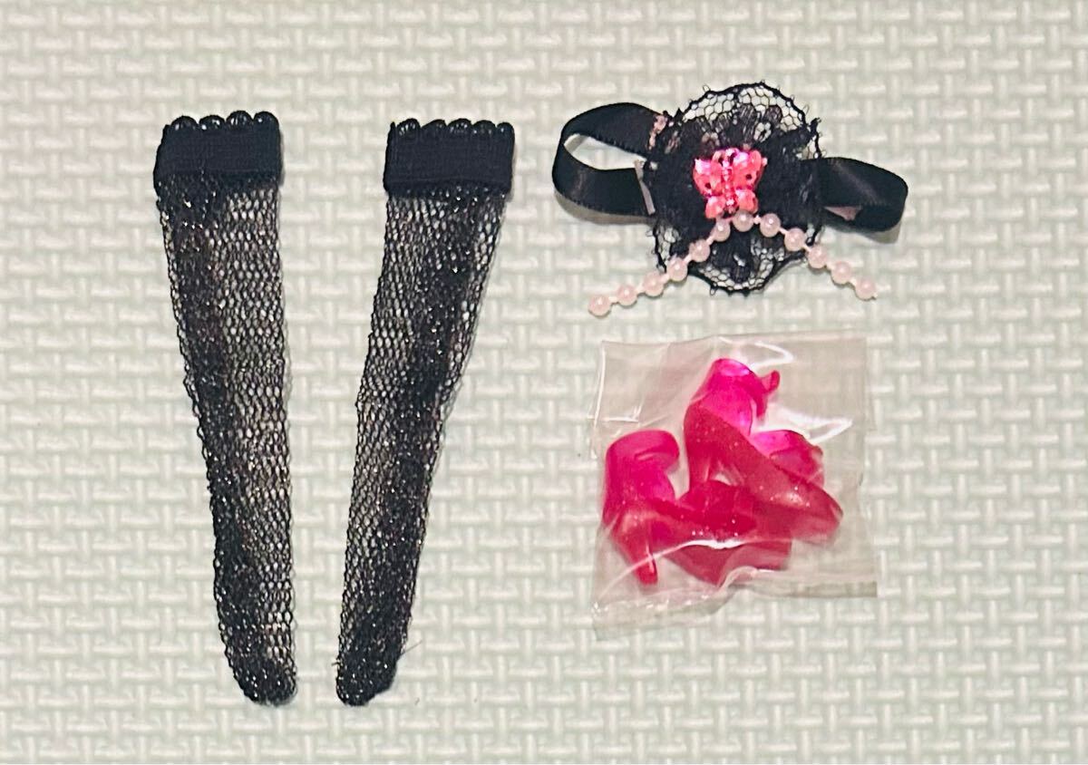 タカラトミー リカちゃん 原宿ガールズスクールコーデグッズセット DIAMOND QUEEN ローズ拍卖