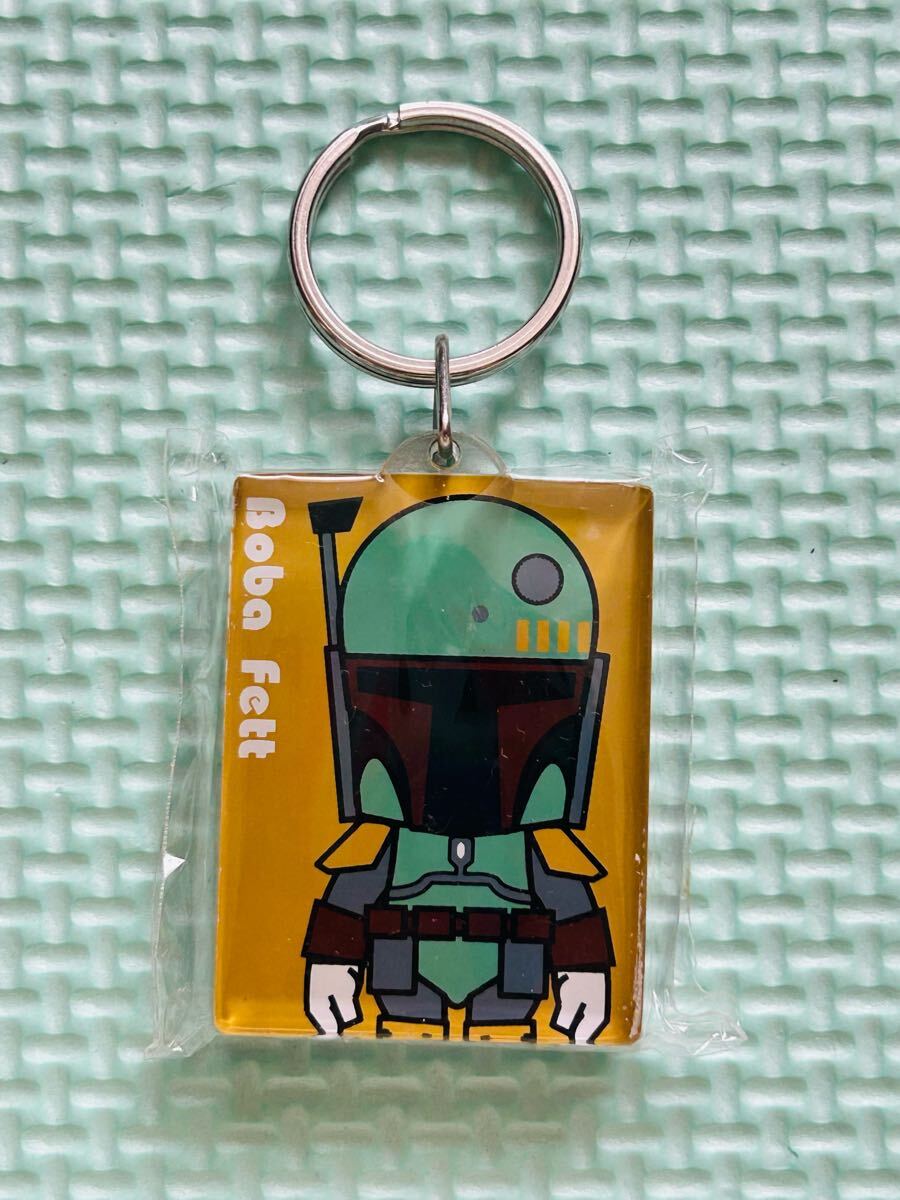 未使用 金具ややよごれ スターウォーズ ボバフェット キーリング拍卖