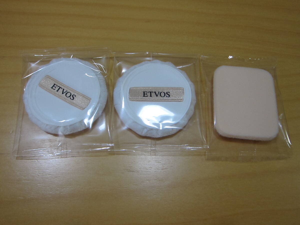 エトヴォスETVOS/ベールパフ2個シフォンパフ1個セットで拍卖