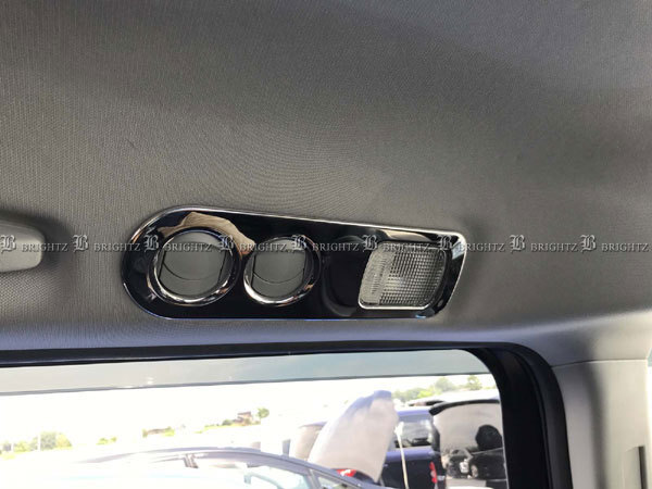 エリシオン プレステージ RR5 RR6 ステンレス メッキ リア エアコン ガーニッシュ 4PC パネル カバー INT-ETC-080拍卖