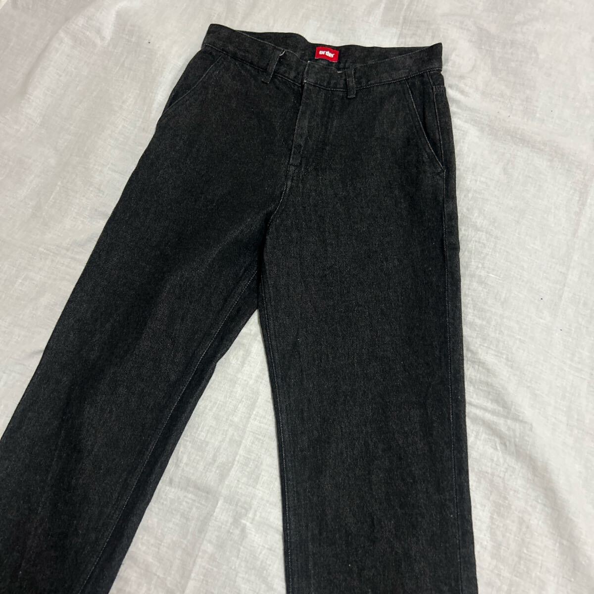 ★大人気デザイン★ Order デニム ジーンズ パンツ Sサイズ 日本製拍卖