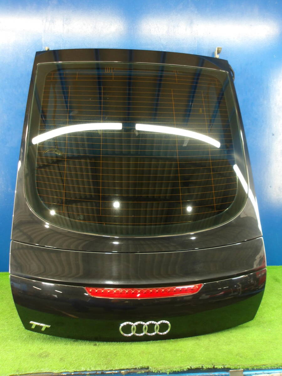 ①3015) アウディ TT 8JBWA バックゲート 電動 可変 スポイラー 付き ブラック系 純正 8J系 2025/05拍卖
