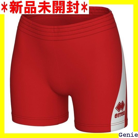 Errea コンペティション ショートパンツ PRO レディース レッド/ホワイト 22拍卖