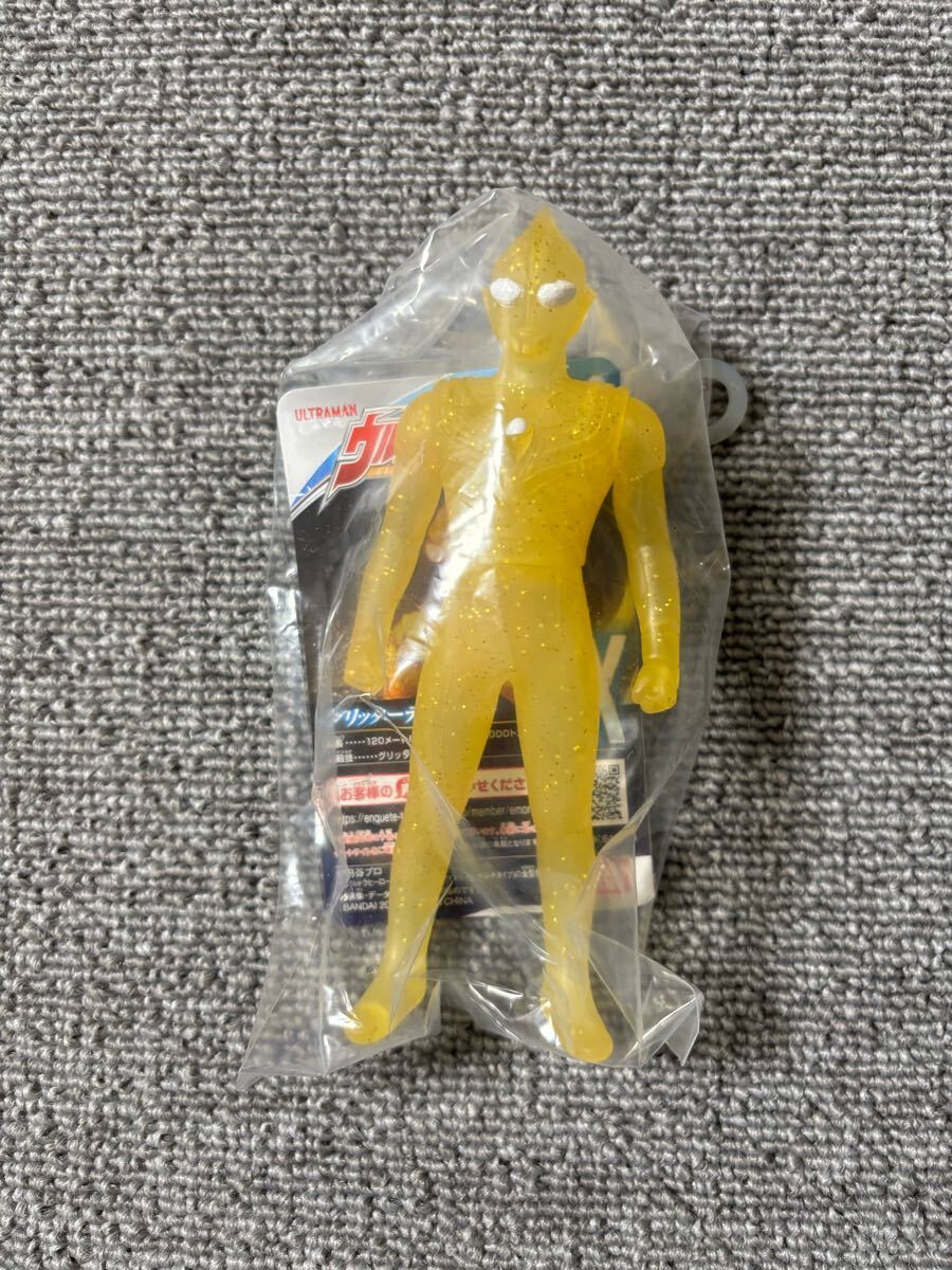 ウルトラヒーローシリーズ EX グリッターティガ ヤマダ電気 限定 ソフビ ウルトラマン フィギュア拍卖