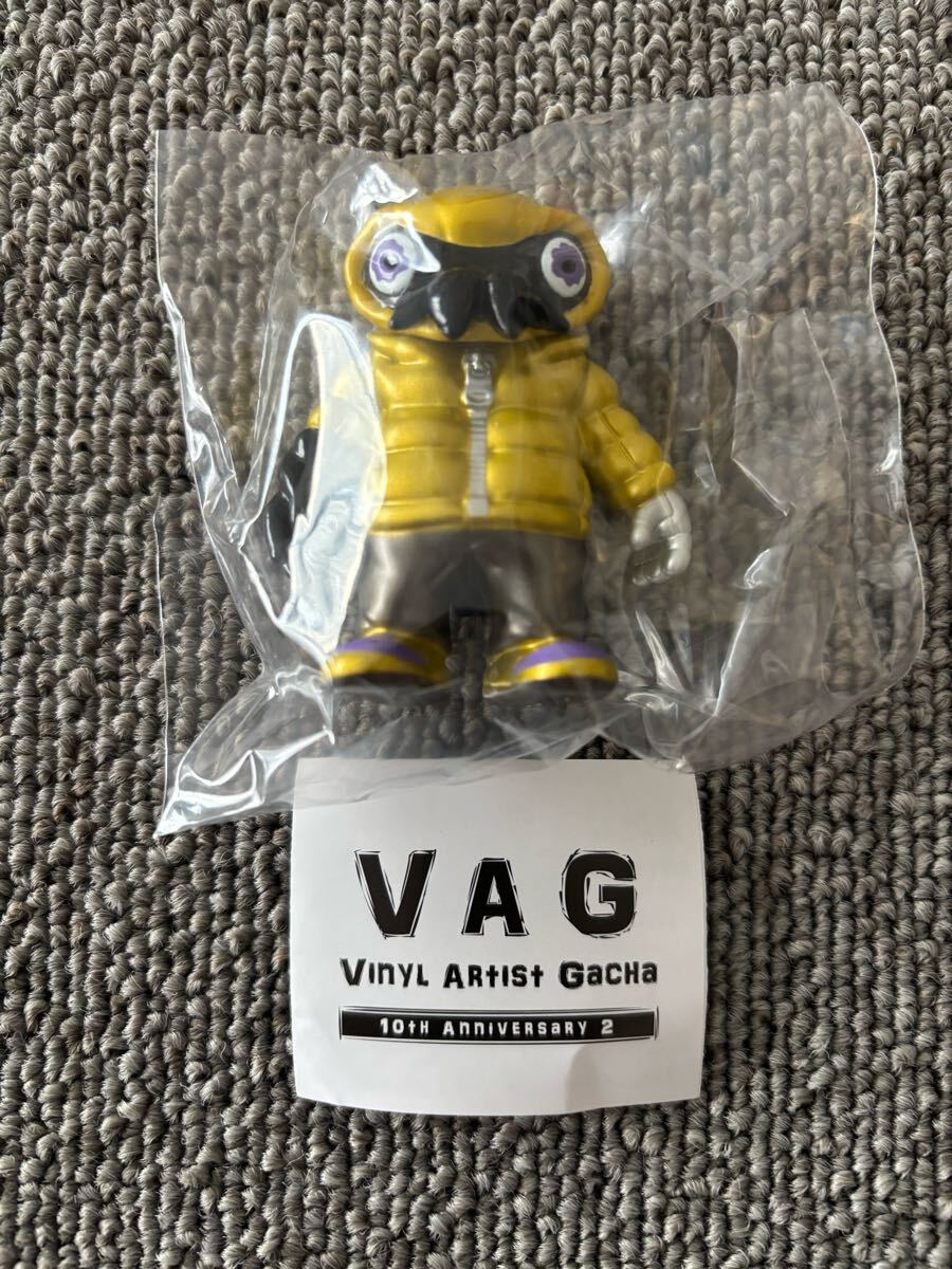 ガチャ VAG VINYL ARTIST GACHA 10th ANNIVERSARY 2 クトゥルフオイド ソフビ フィギュア メディコムトイ GYAROMI ギャロミ 金 ゴールド拍卖