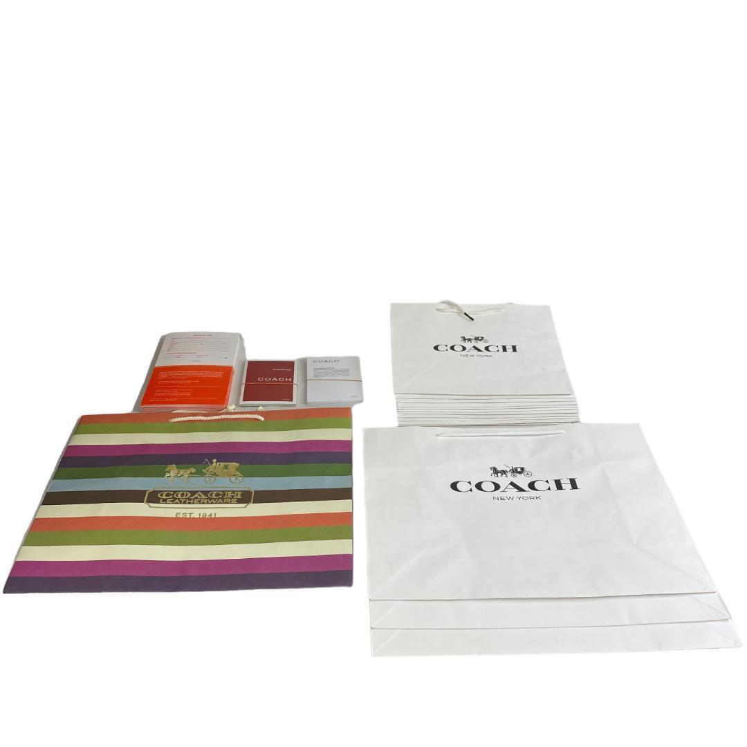 ym56 COACH コーチ ショップ袋 付属カード まとめ売り拍卖