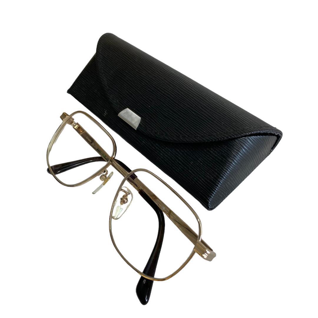 yn7 empire ESCUDO ビンテージ 金属フレーム 眼鏡ケース付き拍卖