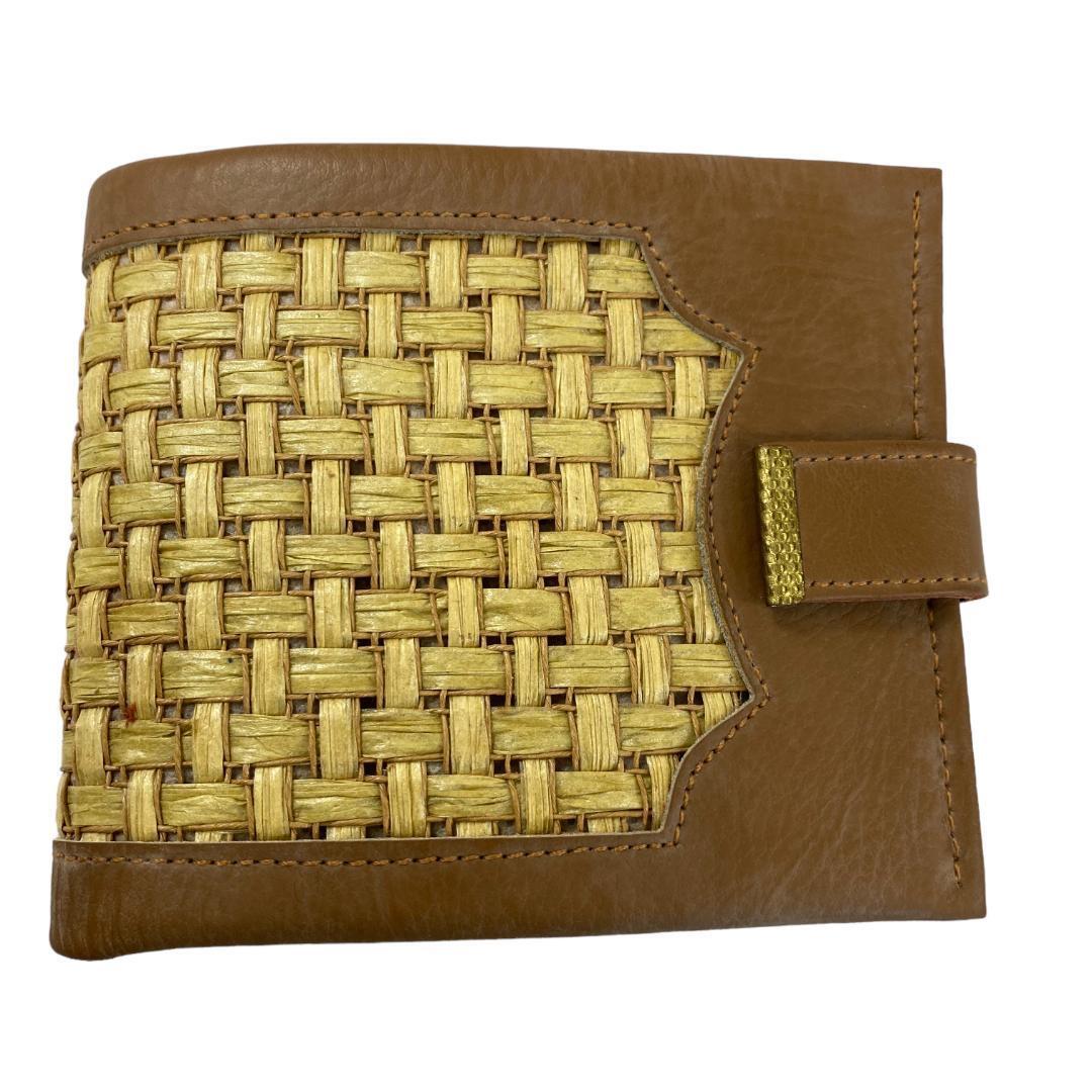 yn29 Genuine Leather メンズ二つ折り財布 難あり拍卖