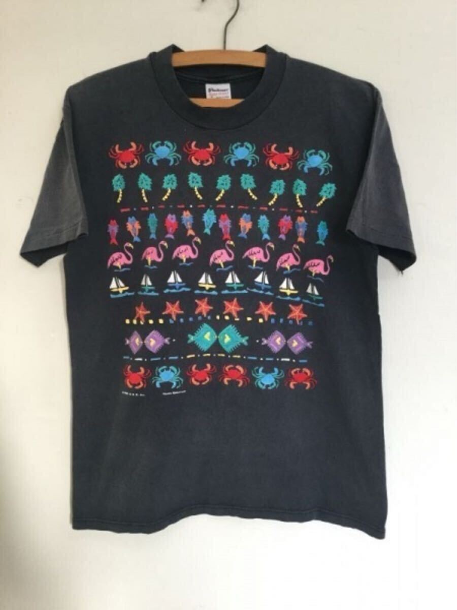 ビンテージ Tシャツ 黒 USA製 古着 80s 90s 拍卖
