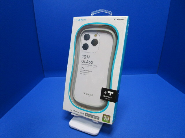 LEPLUS NEXT MSソリューションズ iPhone15 Pro 6.1インチ 耐傷・耐衝撃ハイブリッドケース ViAMO freely ライトグレー LN-IP23VMFLGY ★@拍卖