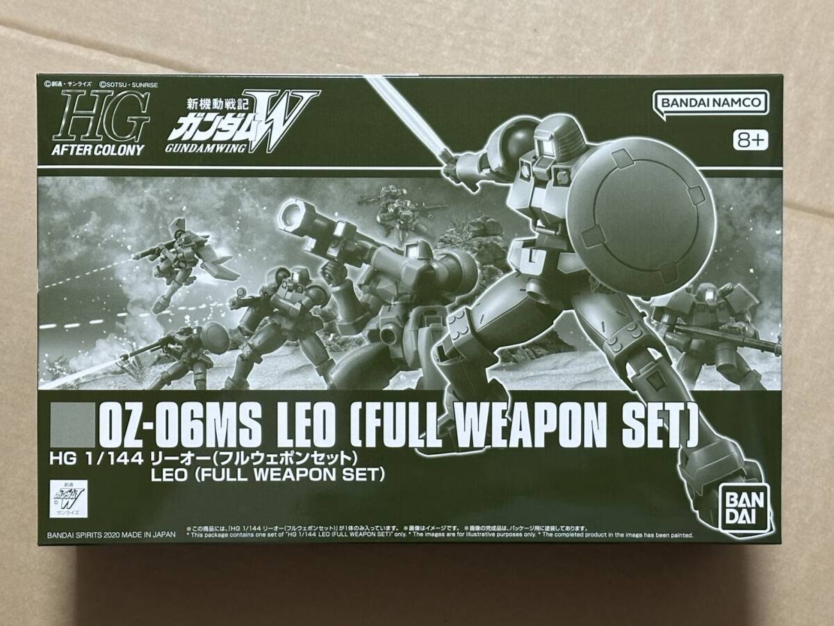 HG 1/144 リーオー フルウェポンセット 新品未開封品 プレミアムバンダイ限定品 新機動戦記ガンダムW ガンプラ バンダイスピリッツ 再販品拍卖