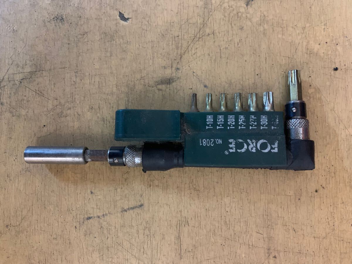 トルクスレンチセット ビットタイプ 中古品拍卖