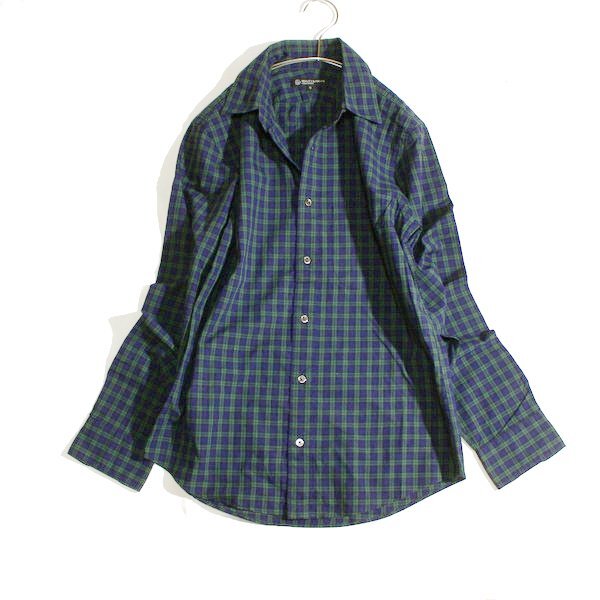 美品 ユナイテッドアローズ BEAUTY & YOUTH チェック柄 コットン 長袖シャツ S 春 夏 秋 メンズ 25E05拍卖