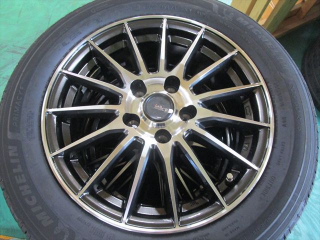 送料無料 新品未使用品 205/60R16 ミシュラン PRIMACY5 新品アルミホイール 4本セット 90系ノアヴォクシー等拍卖