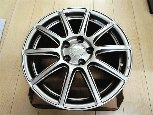 送料無料 新品未使用品 BS エコフォルム アルミ CRS131 17×7.5J+45 112×5穴 4本セット M14×P1.5ナット付き ベンツ用拍卖