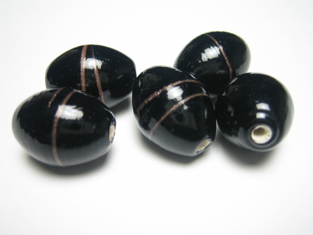 ◎●グラスビーズ トンボ玉  5個セット  とんぼ玉    NO.34 ガラスビーズ拍卖
