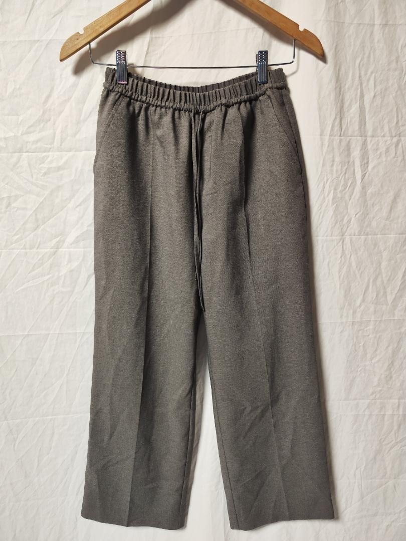 ユナイテッドアローズ GLR イージ スラックスパンツ グレー レディース S拍卖