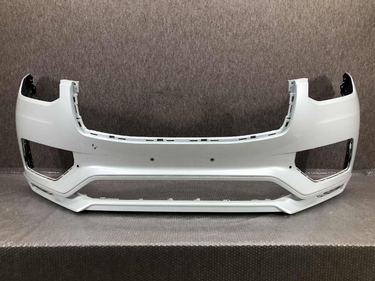 ボルボ XC90 LB系 純正 フロントバンパー 31690641 ロアスポイラー付き拍卖