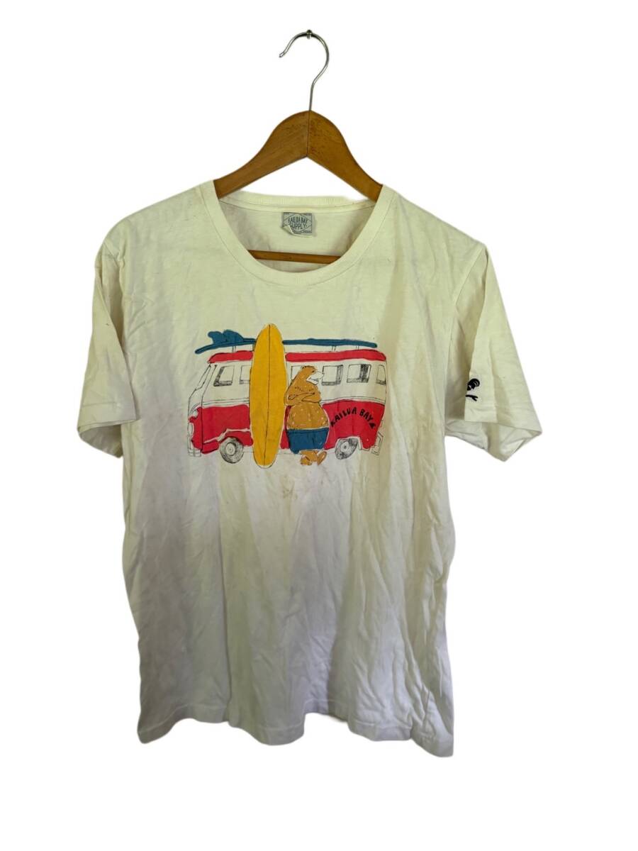 KAILUA BAY SUPPLY半袖Tシャツ 白 L拍卖
