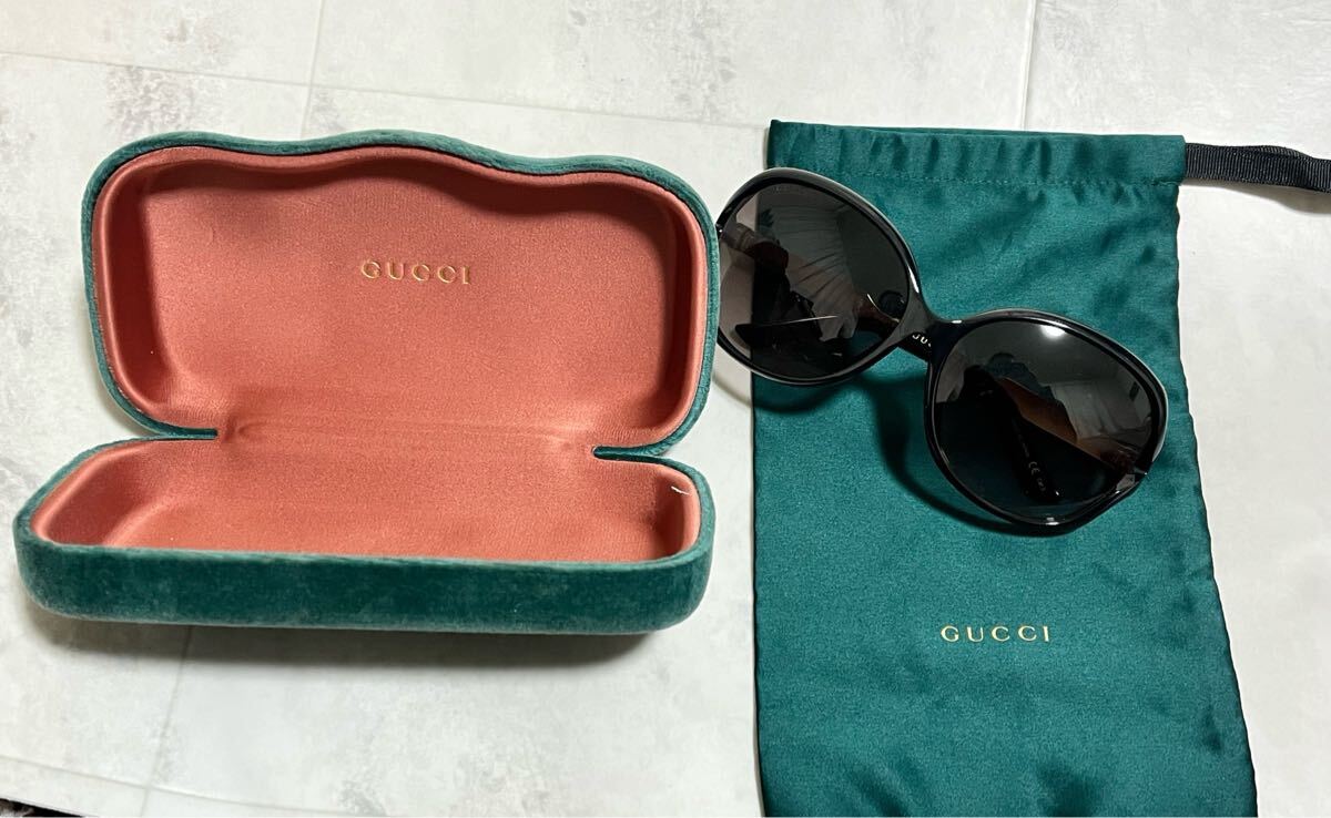 日本正規品 グッチ GUCCI GG0076SK 002 サングラス アジアンフィット UVカット 紫外線カット メンズ レディース グレー ブラック拍卖