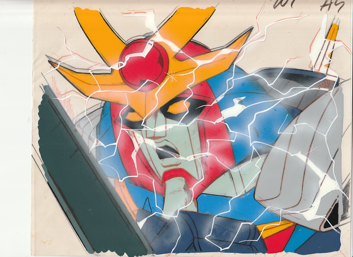 無敵鋼人ダイターン3 セル画 検索用 セル画 原画 富野喜幸 塩山紀生 湖川友謙拍卖