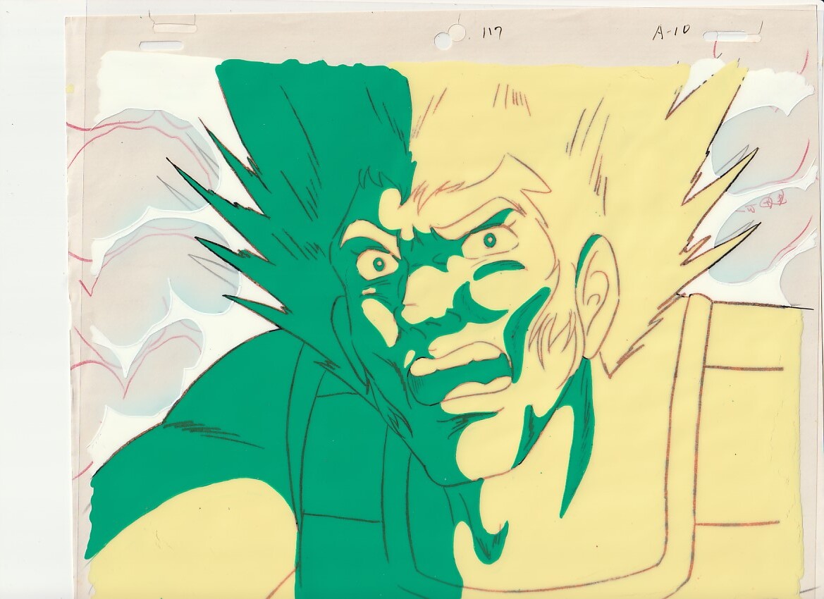 無敵鋼人ダイターン3 破嵐万丈 セル画 検索用 セル画 原画 富野喜幸 塩山紀生 湖川友謙拍卖