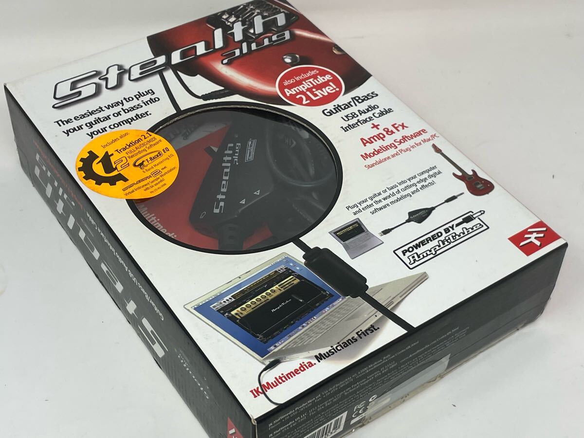 IK MULTIMEDIA StealthPlug ギター/ベース USBケーブル タイプ オーディオ インターフェース拍卖