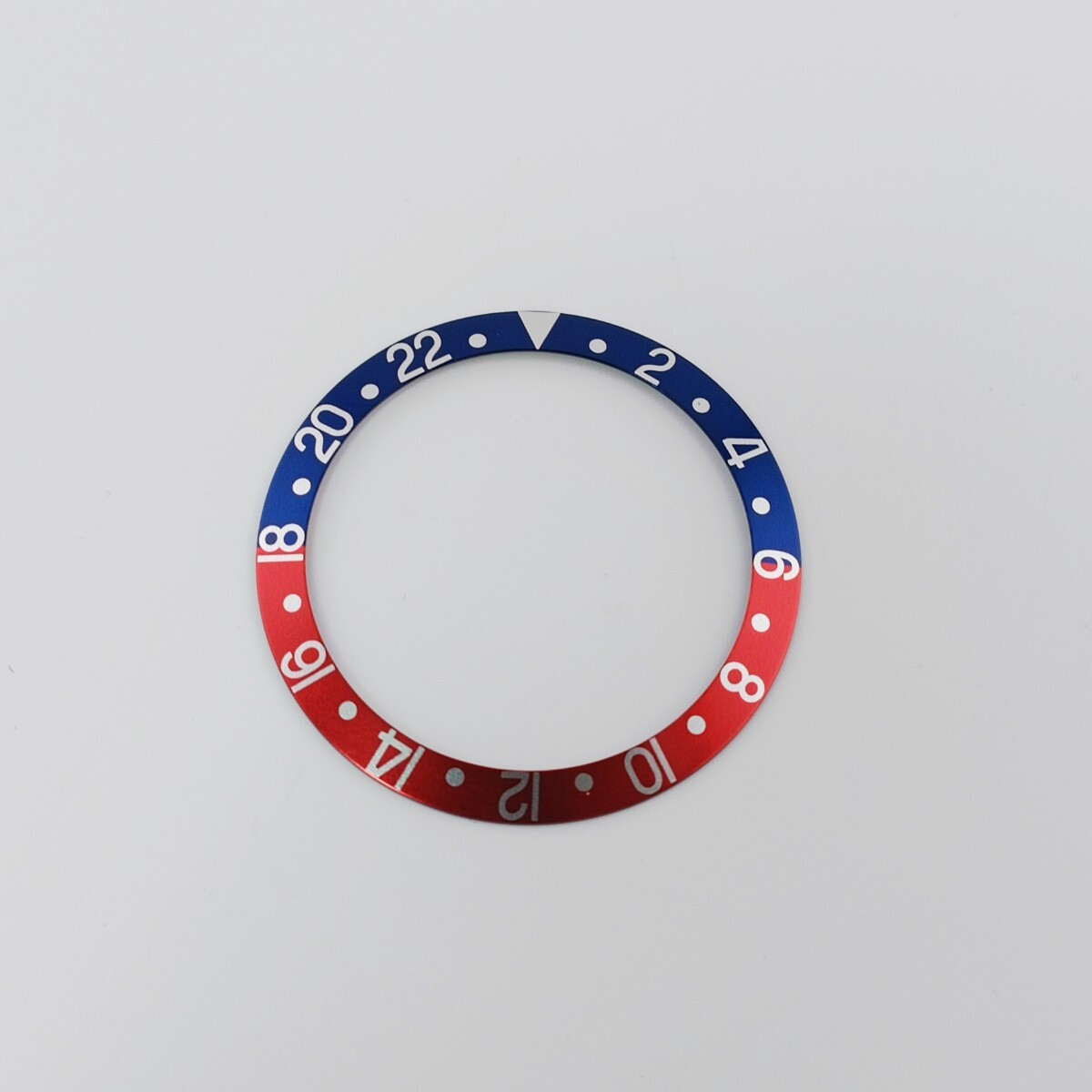 腕時計 修理交換用 社外部品 ベゼルインサート 青赤 ペプシ 【対応】ロレックス GMTマスター 16700/16710/16760等 ROLEX互換拍卖