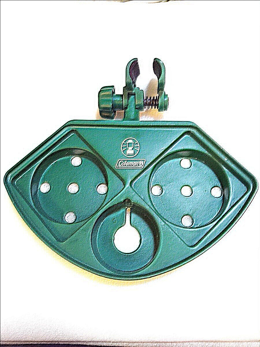 TA189 使用品 コールマン Coleman チェア用 ダブルドリンクホルダー アシュトレイ(別売)拍卖
